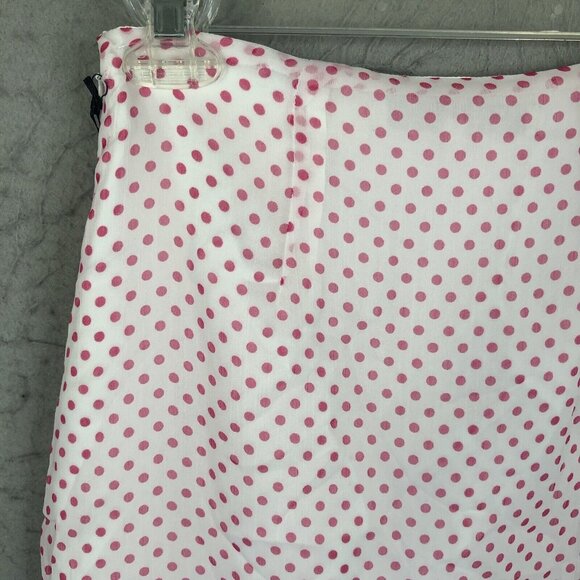 Lovers Friends Skirt Womens Small Pink White Suffolk Coquette Feminine NEW - Picture 13 of 16